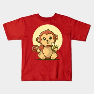 Baby monkey Kids T-Shirt